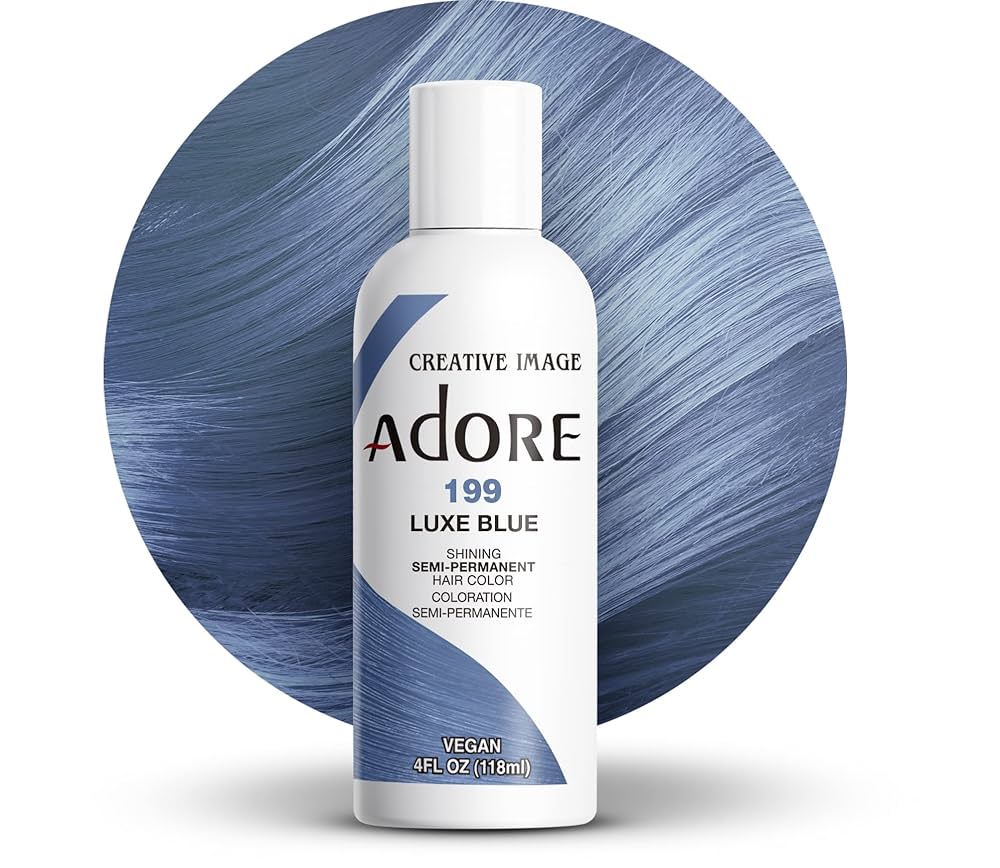 Adore Semi-Permanent Dye Luxe Blue #199