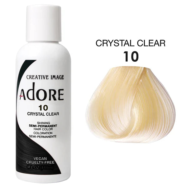 Adore Semi-Permanent Dye Crystal Clear #10