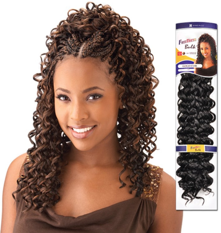 Freetress Braid GoGo Curl Braiding Hair Synthetic