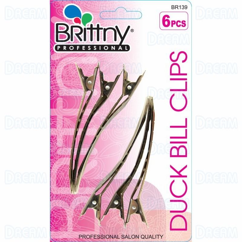 Brittny Duck Bill Clips (6)