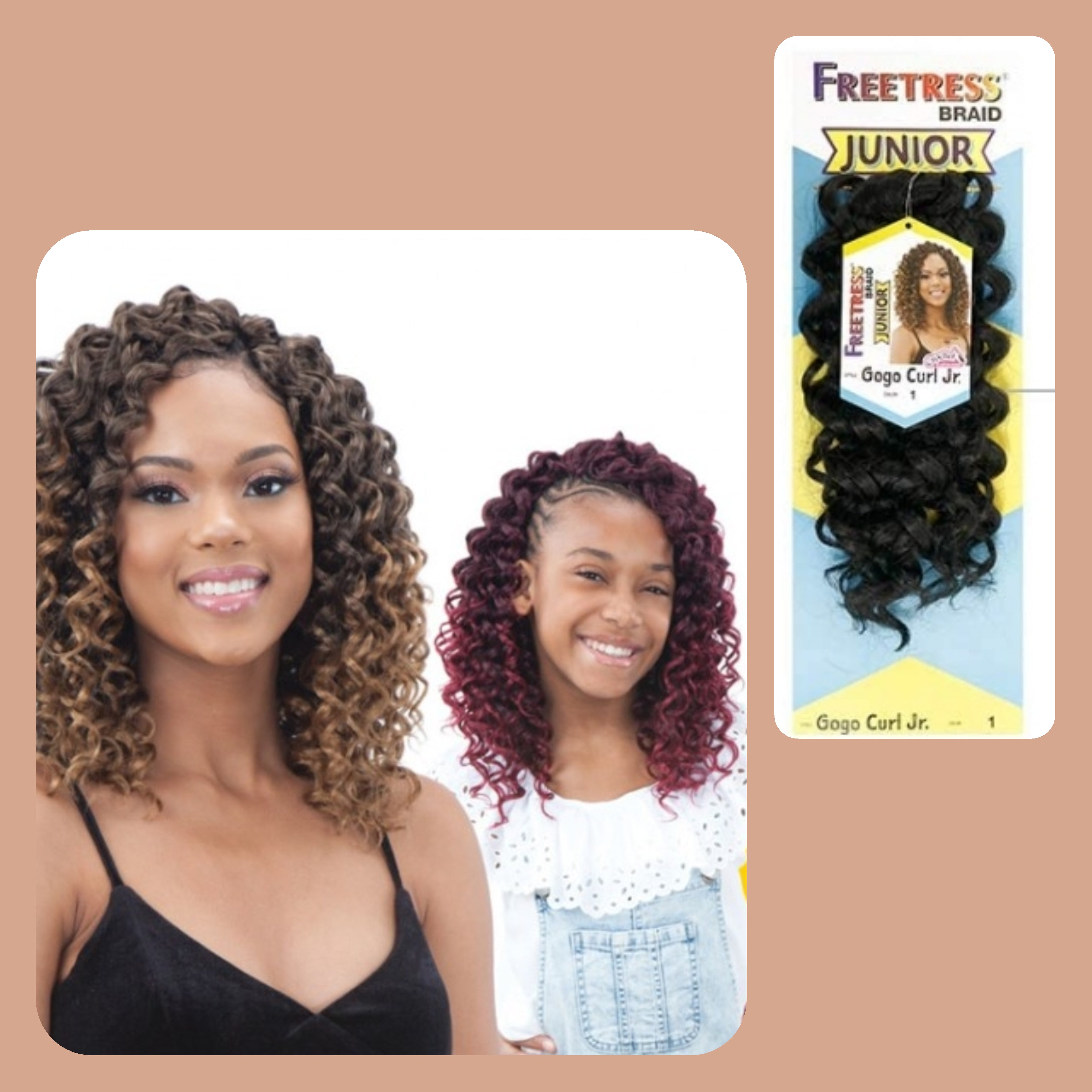 Freetress Braids Junior-Gogo Curl Jr.