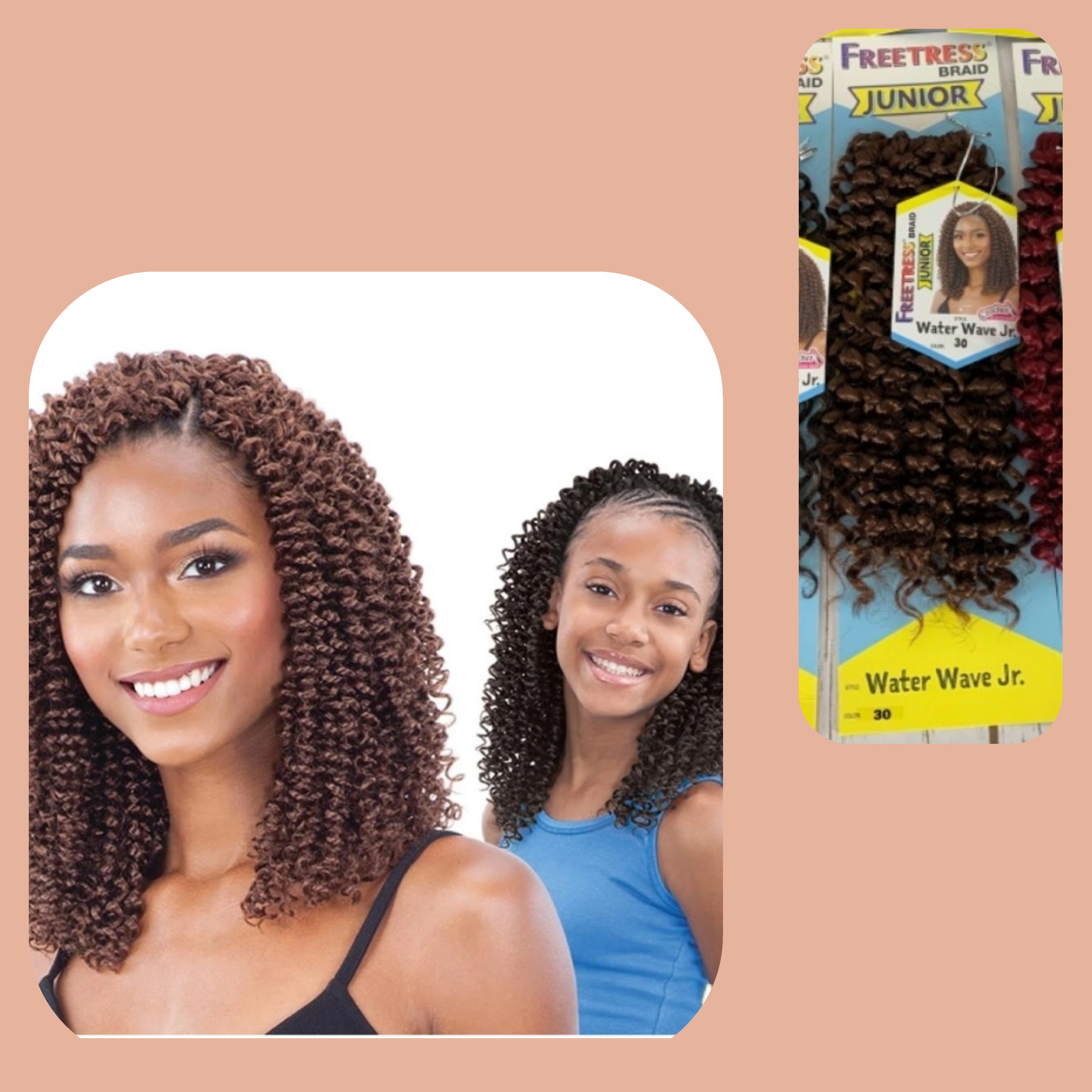 Freestress Braids Juniors- Water Waves Jr.