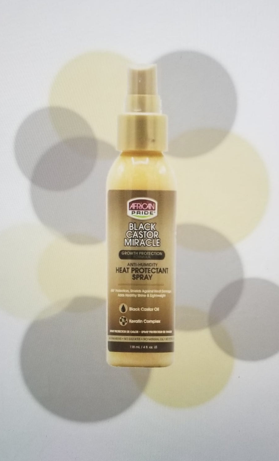 African Pride- Heat Protectant Spray