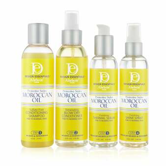 Design Essentials Finishing Thermal Serum Step 3