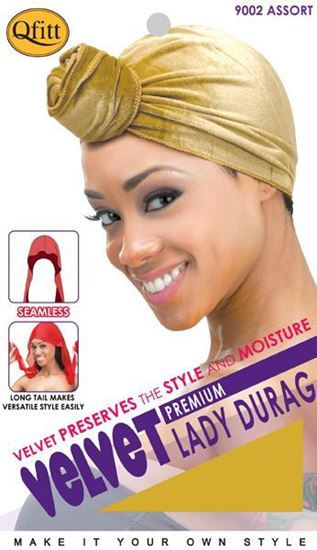 Premium Velvet Lady Durag (Qfitt)