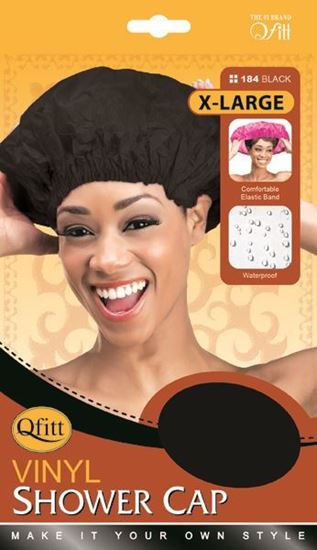 Vinyl Shower Cap X-Large (Qfitt)