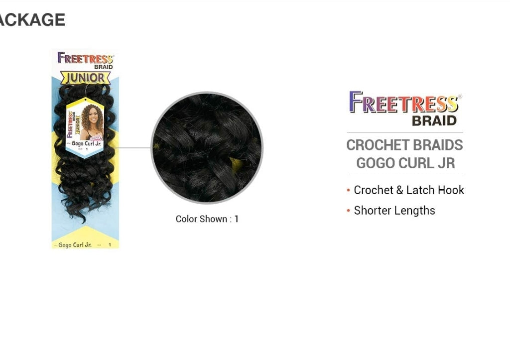 Freetress Braids Junior-Gogo Curl Jr.
