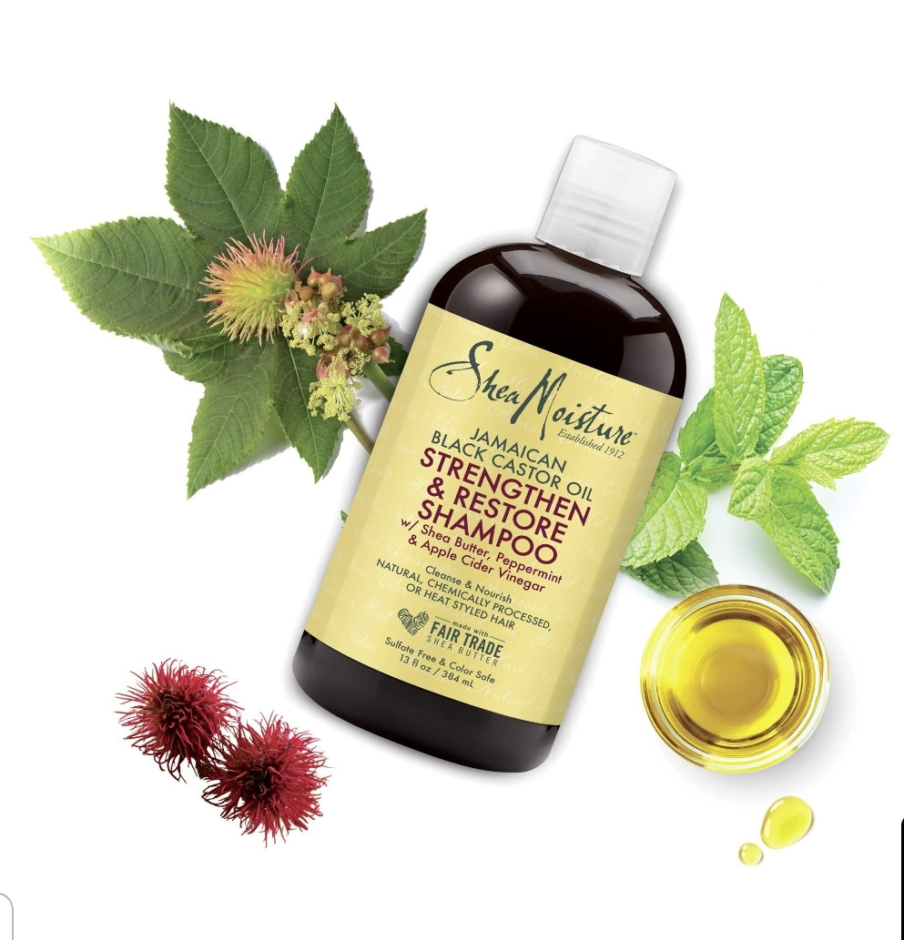 Shea Moisture- Strengthen & Restore Shampoo