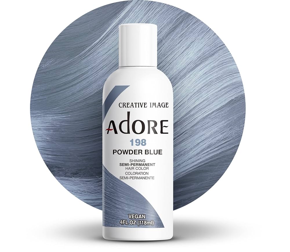 Adore Semi-Permanent Dye Powder Blue #198