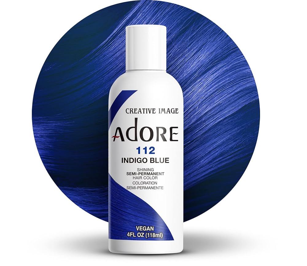 Adore Semi-Permanent Dye Indigo Blue #112