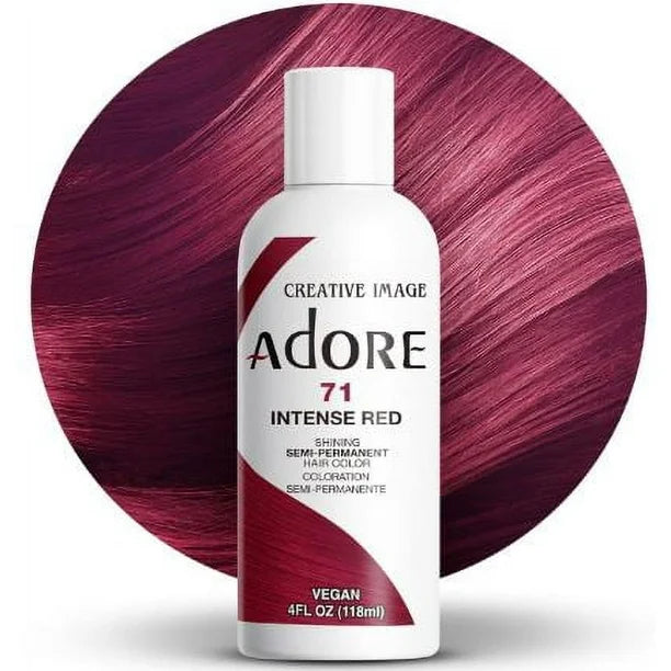 Adore Semi-Permanent Dye Intense Red #71