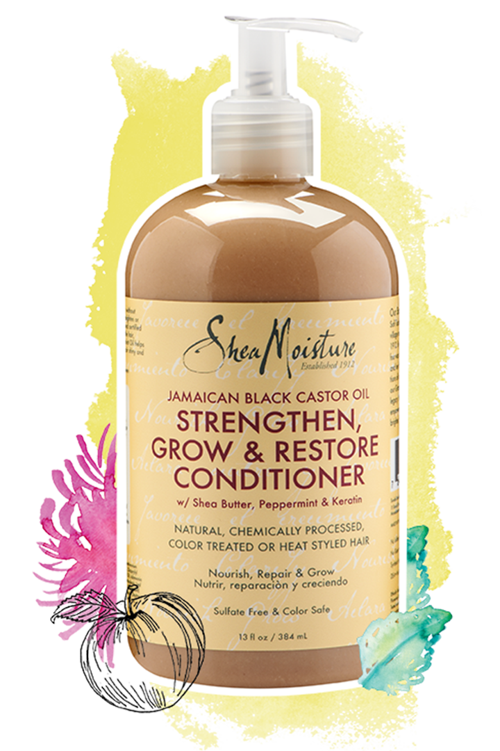 Shea Moisture Jamaican Black Caster Oil Strength & Restore Shampoo and Conditioner