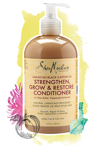 Shea Moisture Jamaican Black Caster Oil Strength & Restore Shampoo and Conditioner
