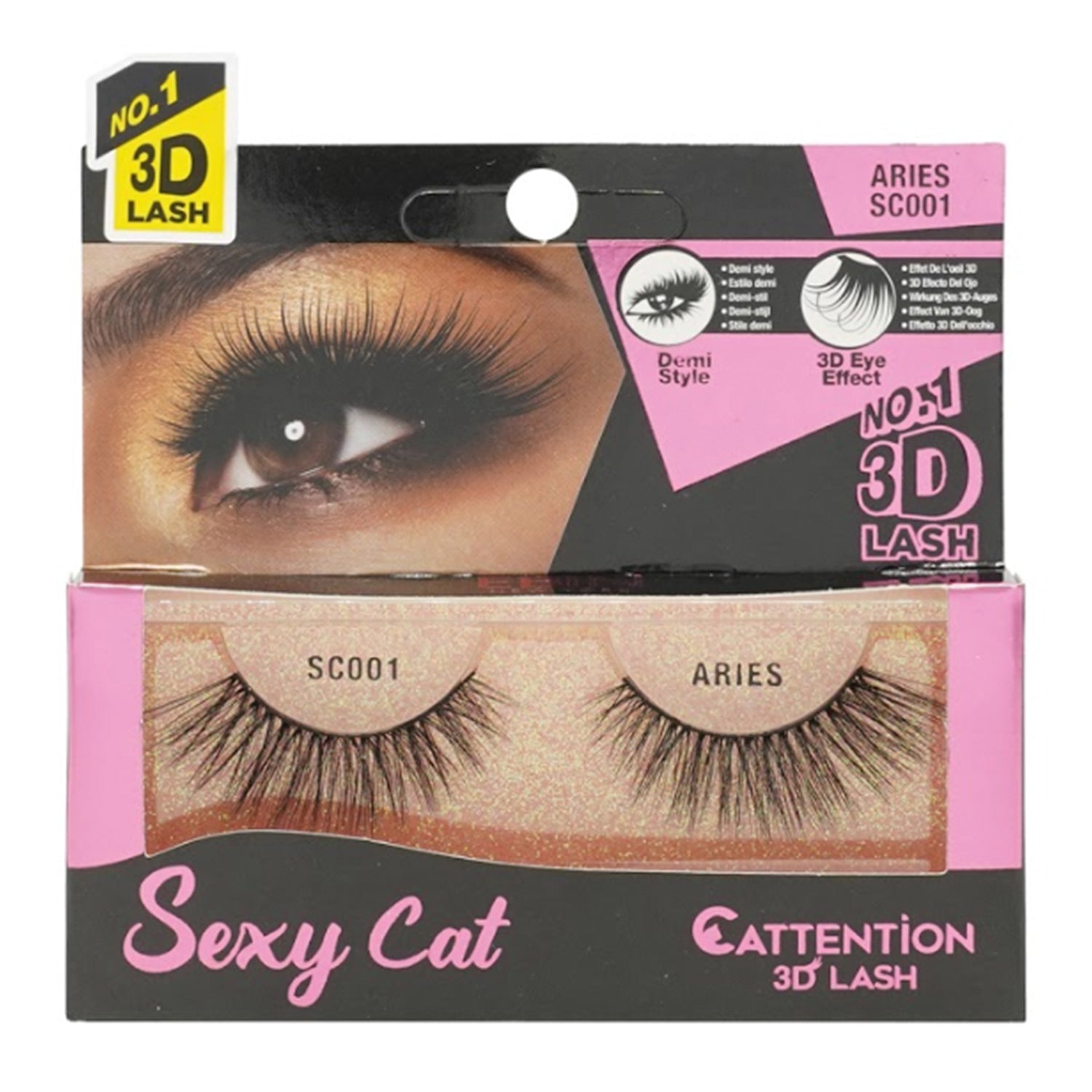 Cattention 3D Lashes