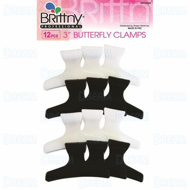Brittny Butterfly Clips (12)
