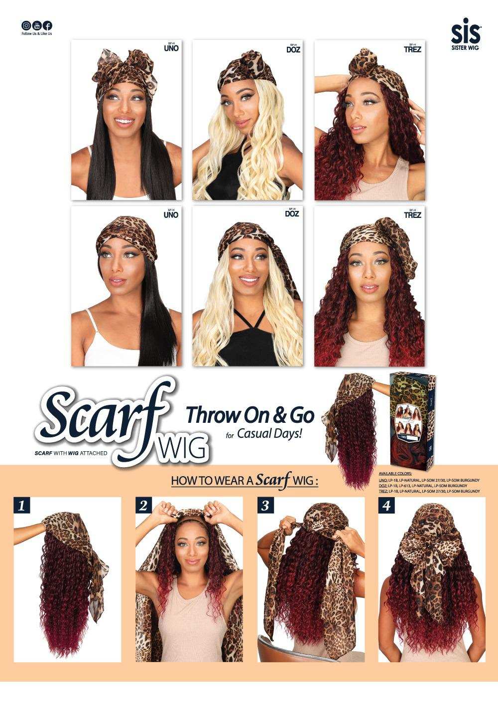 Zury Sis Sister Wig SF-H Uno