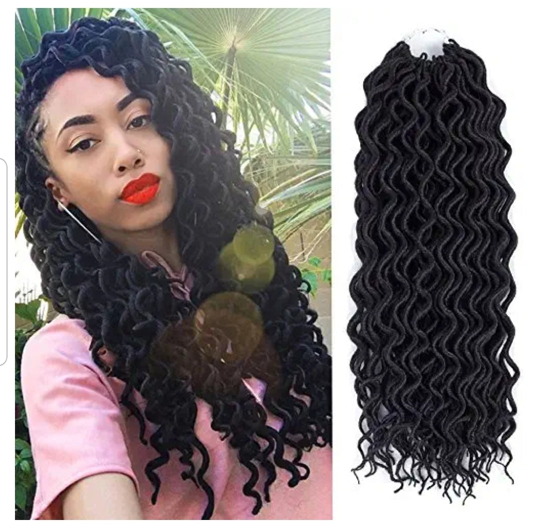 Soft Faux Locs Curly - Poetic Justice