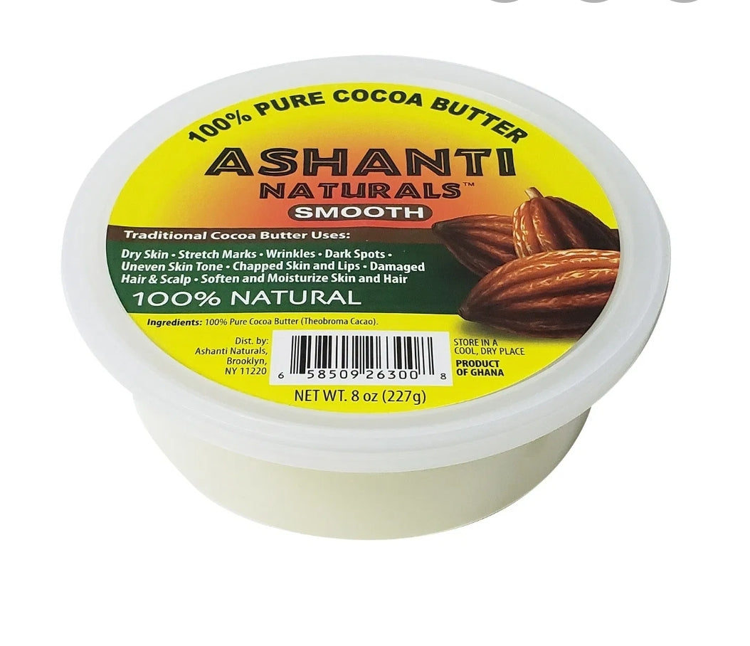 Ashanti Natural Cocoa Butter (Smooth)