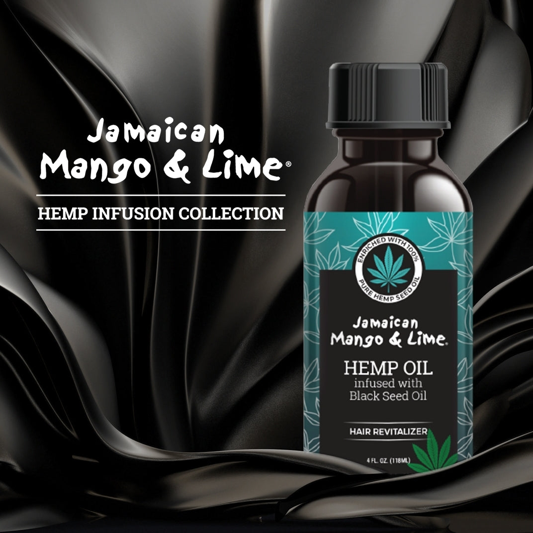 Jamacian Mango and Lime Hemp oil- Black seed Oil Hair